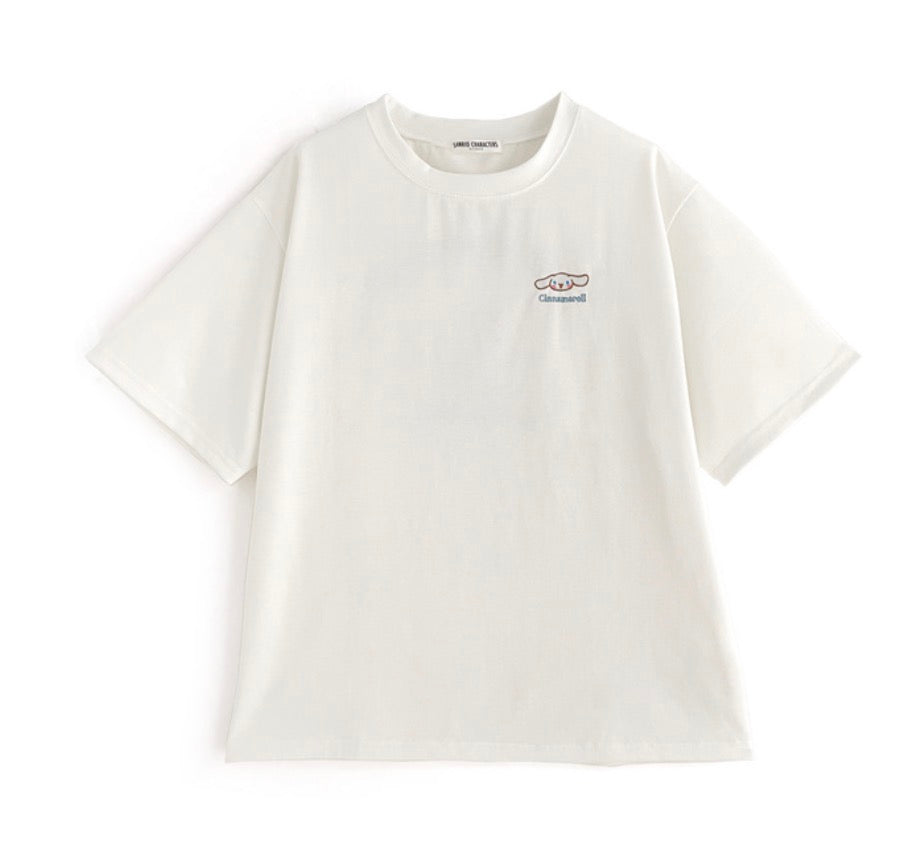 GRL X Sanrio三丽鸥玉桂狗T恤