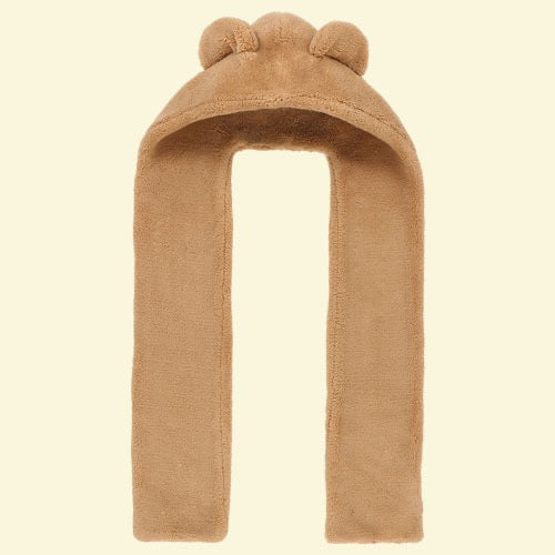 东京迪士尼冬日限定达菲连帽围巾