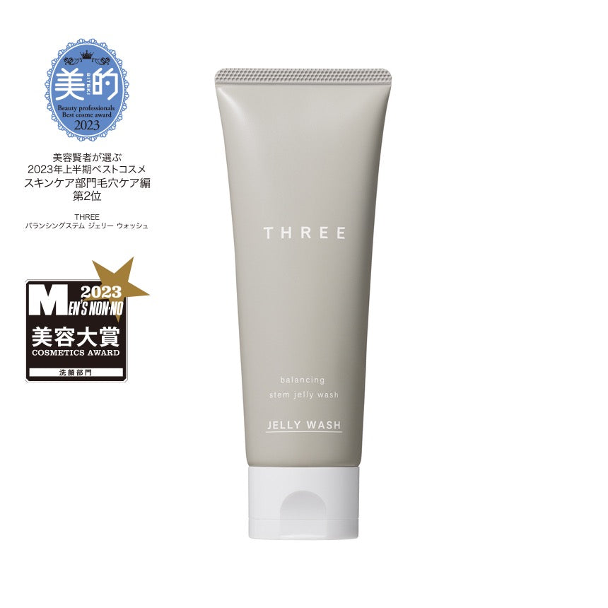 THREE平衡萃润清爽洁面啫喱100g