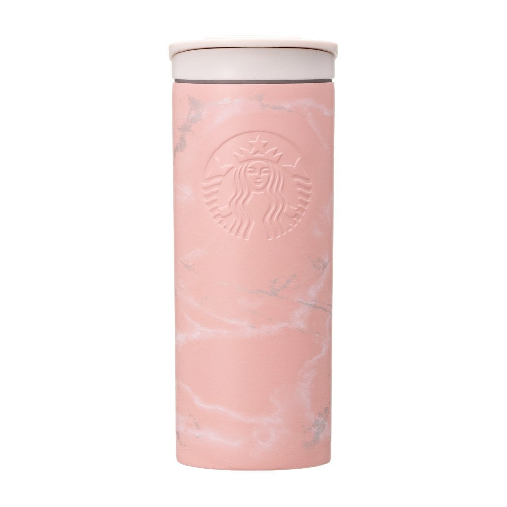 星巴克STARBUCKS 2023樱花限定第二弹不锈钢瓶大理石355ml