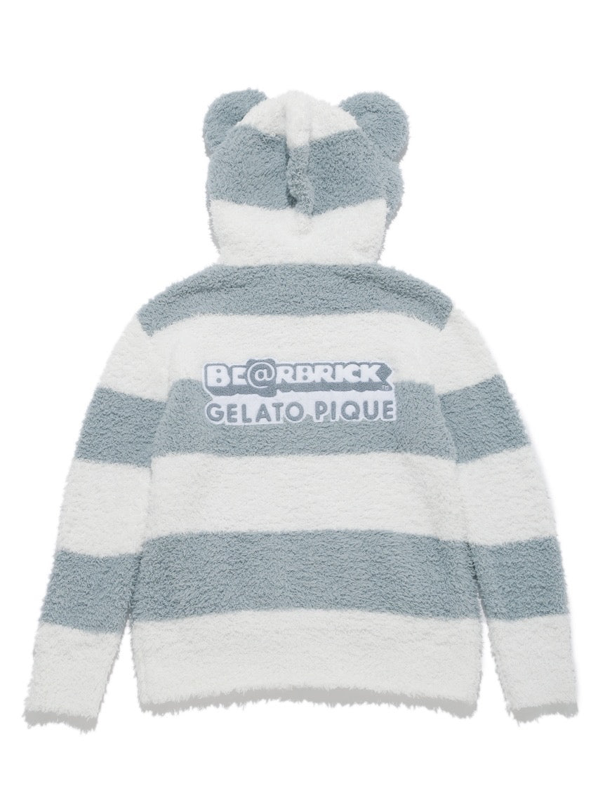 GELATO PIQUE × BE@RBRICK 软绵绵毛绒外套 蓝