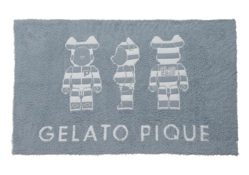 GELATO PIQUE × BE@RBRICK 软绵绵毛绒毯子
