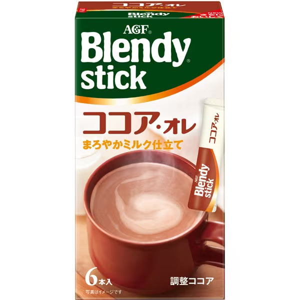 AGF BLENDY STICK速溶可可6支装