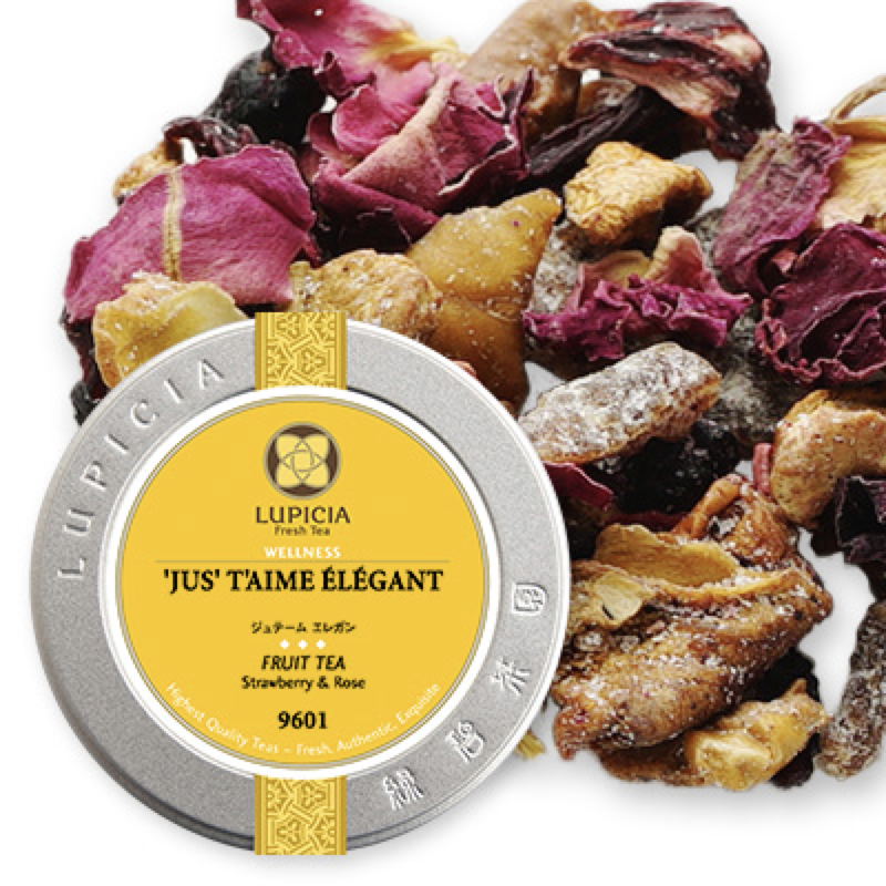 LUPICIA 'JUS' T'AIME系列ELEGANT草莓玫瑰花果茶
