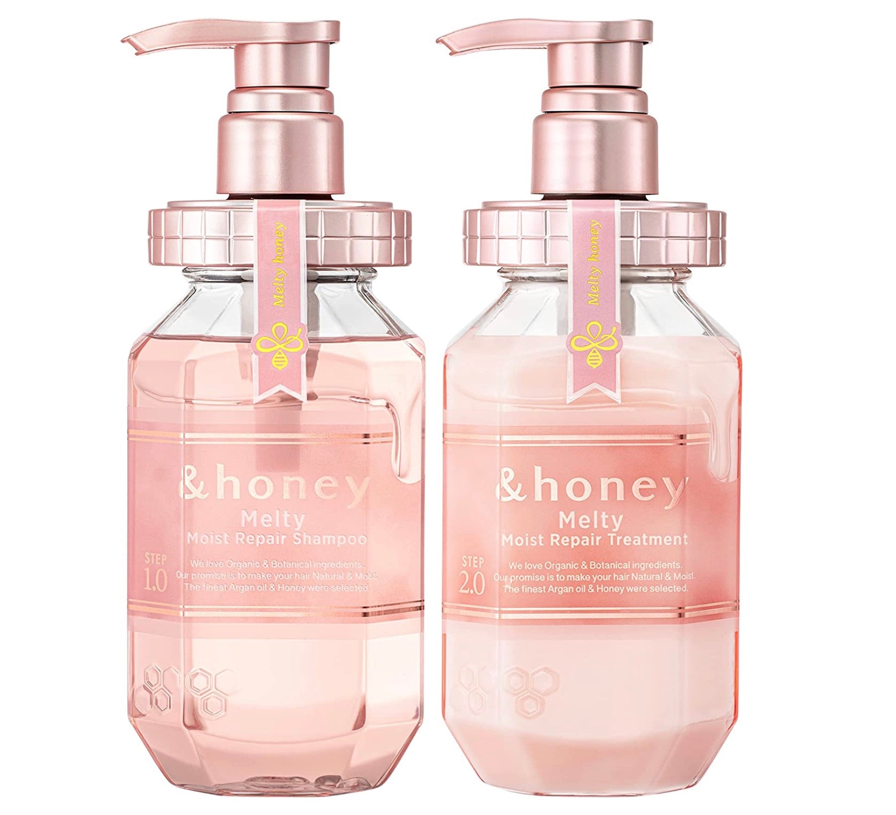 &honey深层修护洗发水护发素440ml