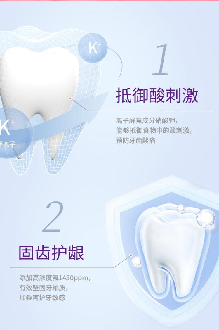 LION狮王NONIO+CARE预防口臭防敏感牙膏130g