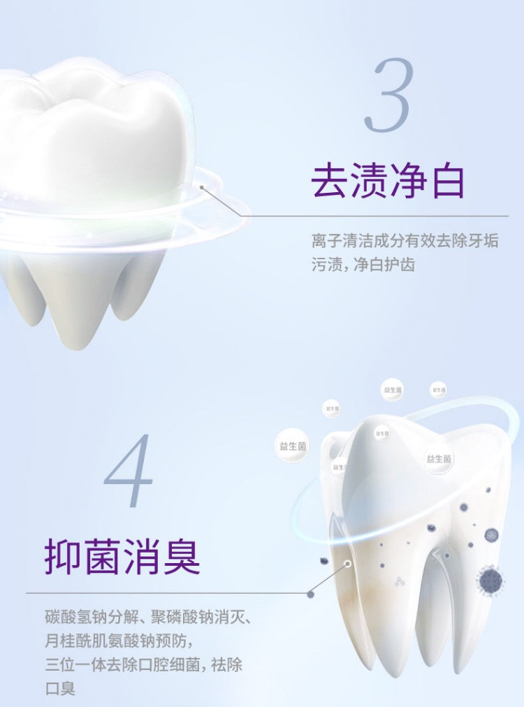 LION狮王NONIO+CARE预防口臭防敏感牙膏130g