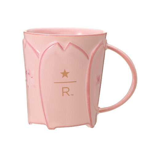 星巴克STARBUCKS 2022樱花限定店铺限定马克杯296ml