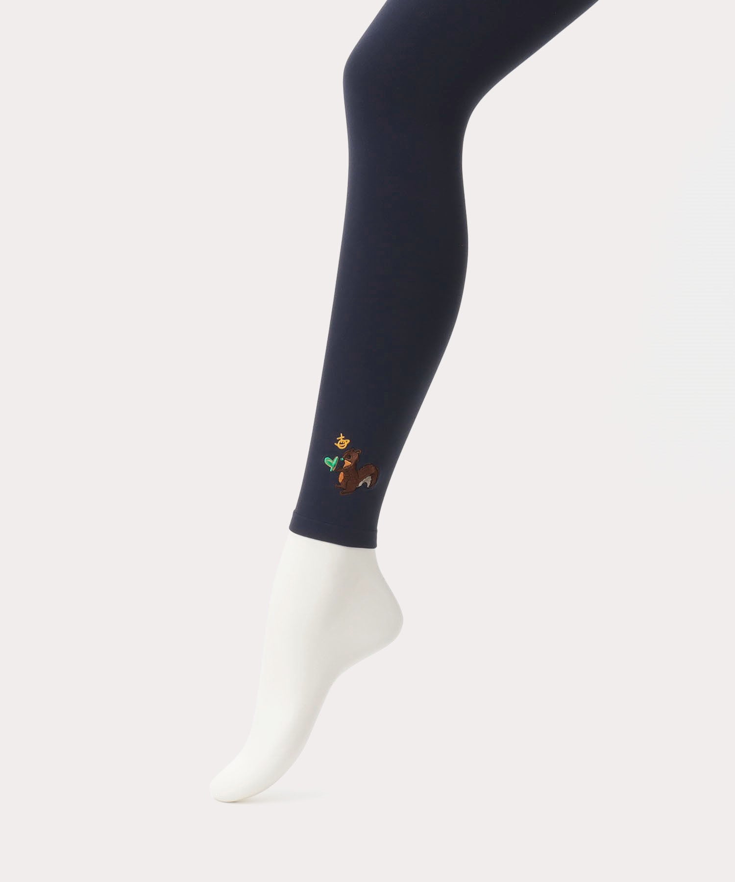 Vivienne Westwood西太后刺绣小松鼠打底裤