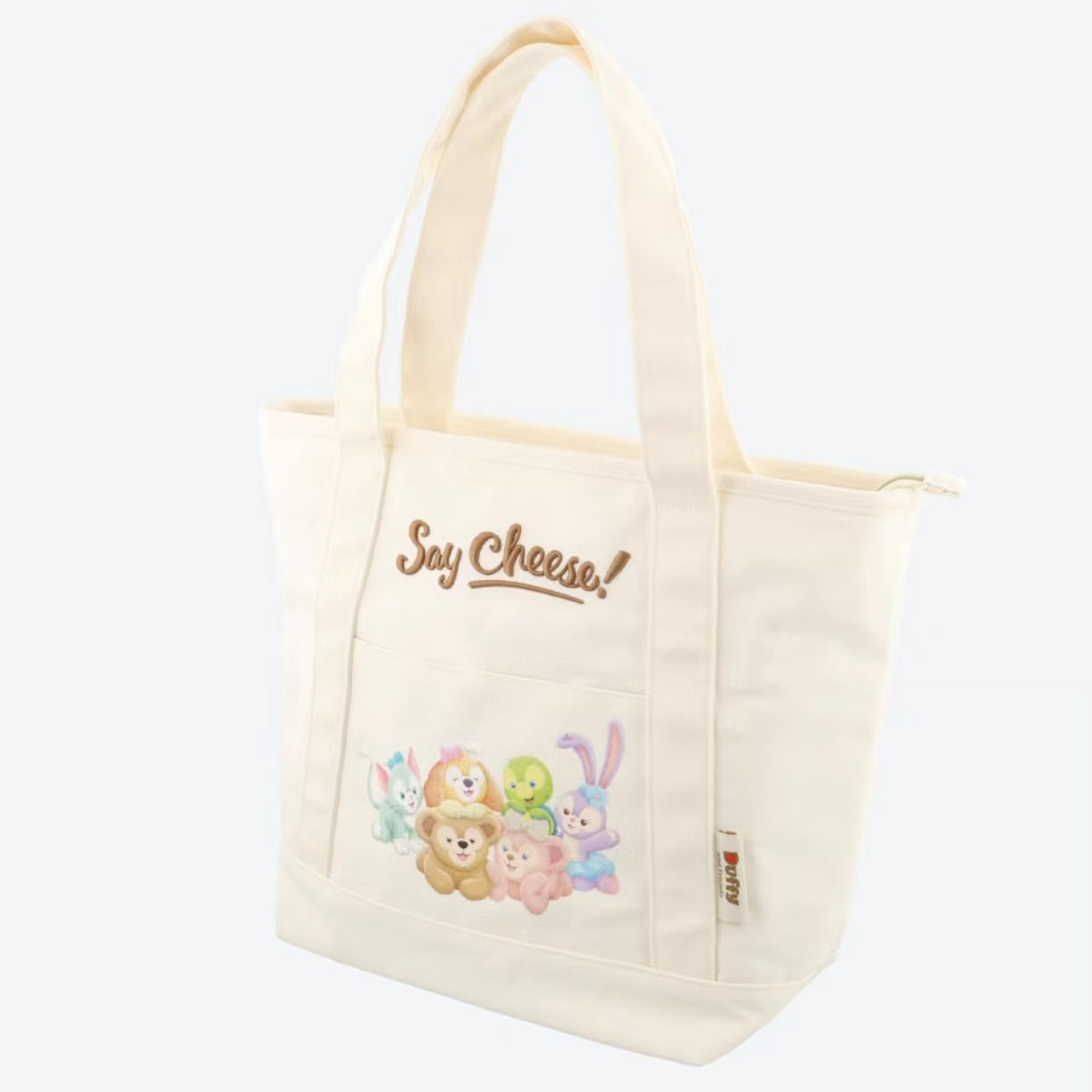 东京迪士尼SAY CHEESE帆布包