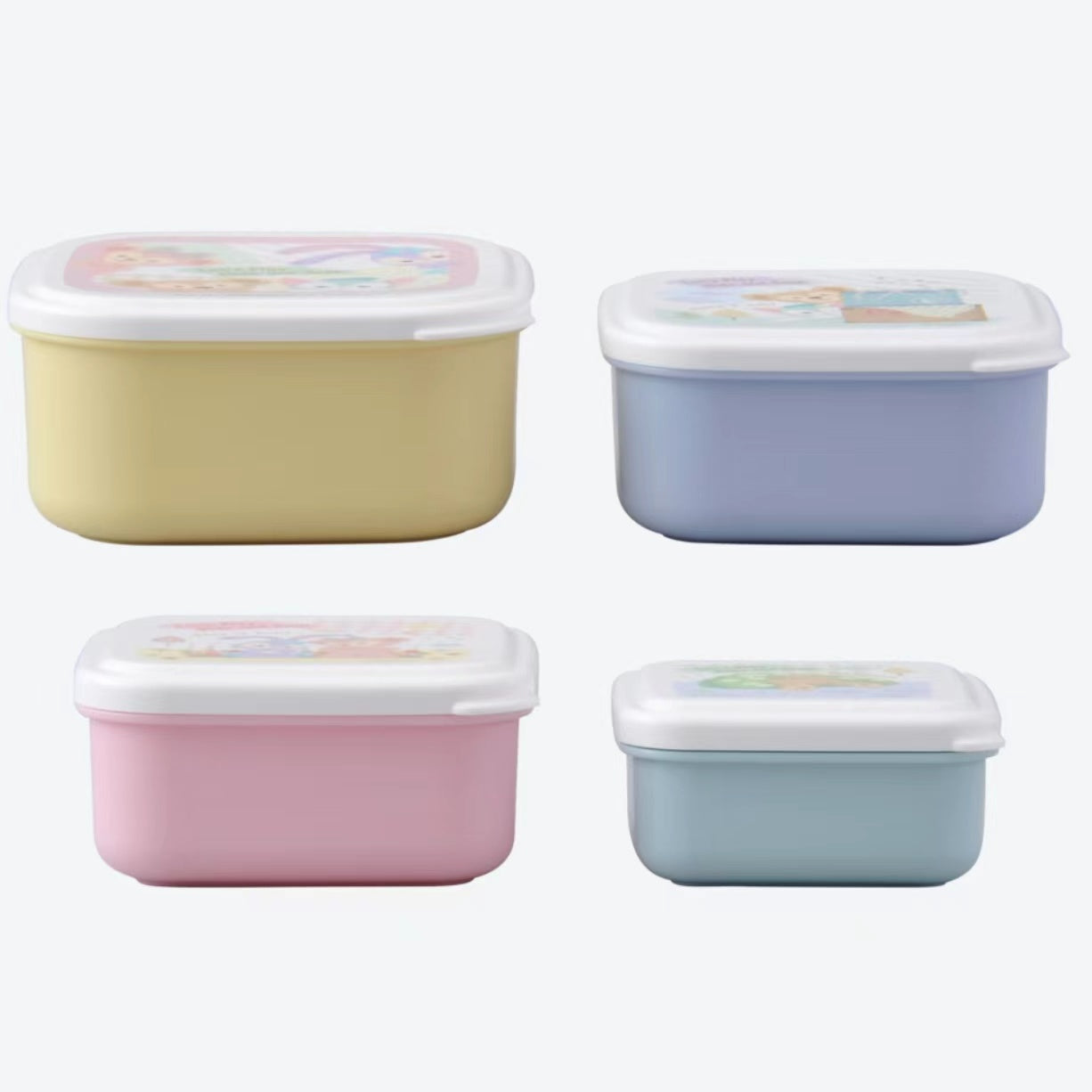 东京迪士尼捉迷藏便当盒4个装