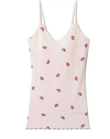 GELATO PIQUE草莓吊带 粉色