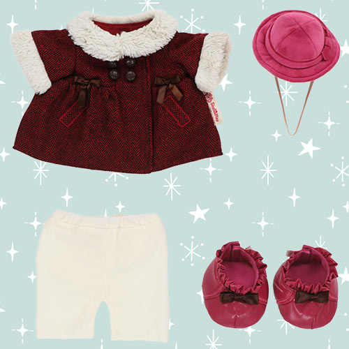 东京迪士尼2022冬日限定着替 雪莉玫