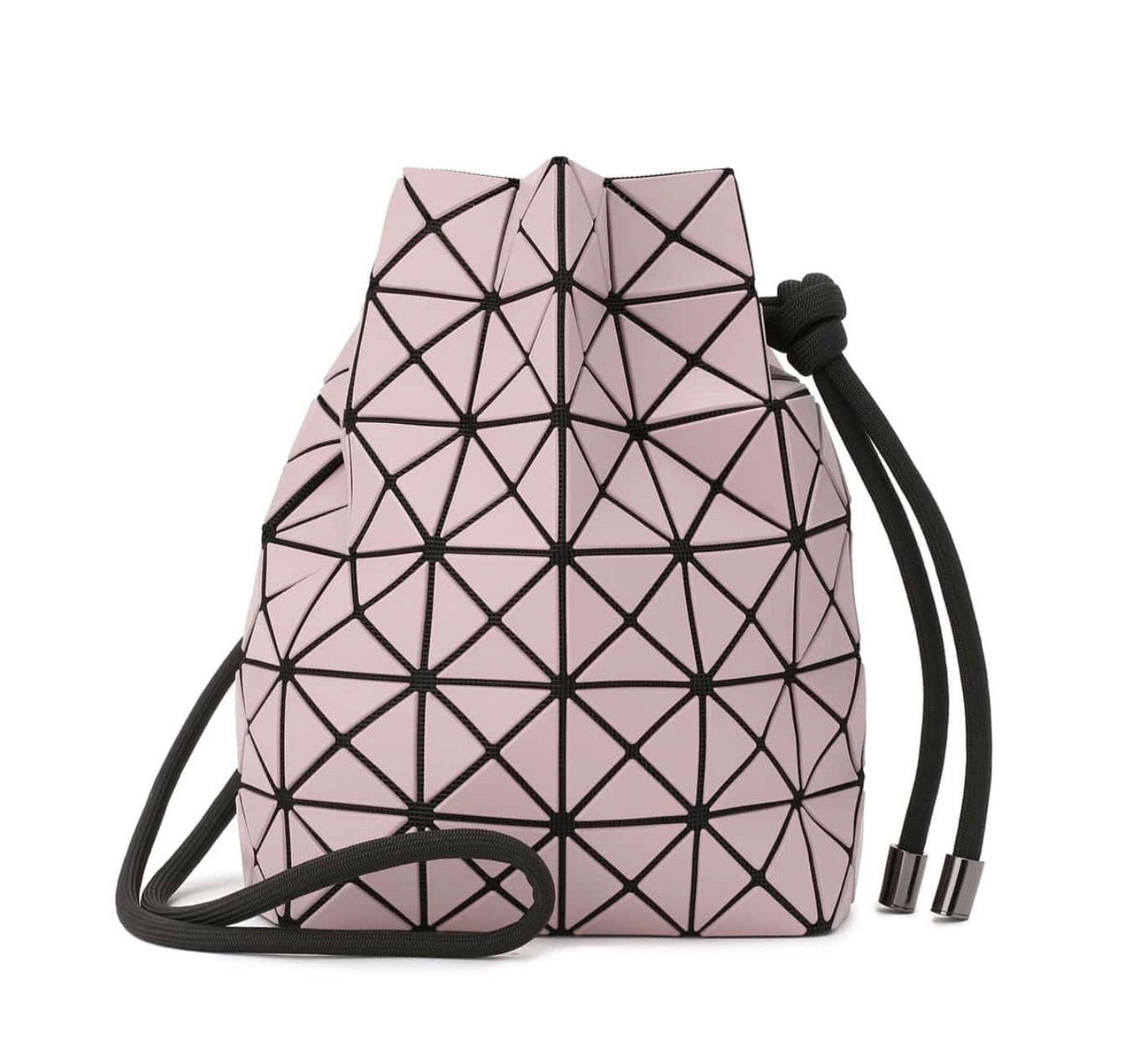 ISSAY MIYAKE三宅一生baobao仿皮面哑光水桶 粉色