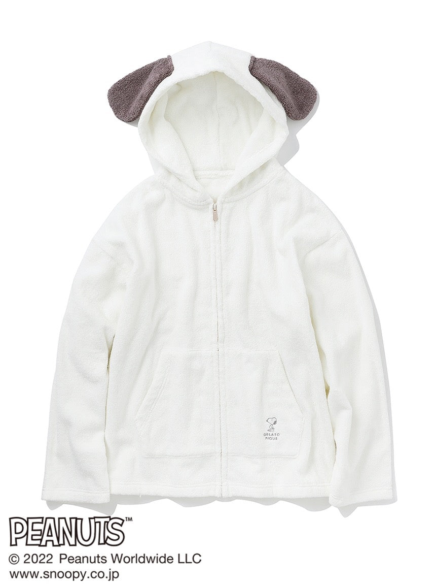 GELATO Snoopy纯棉家居服 外套+短裤