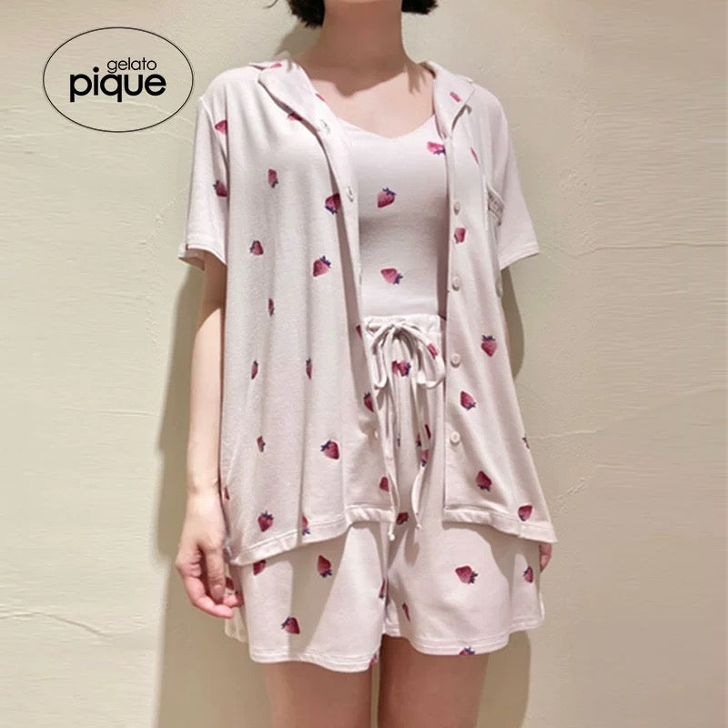 GELATO PIQUE草莓衬衫 粉色