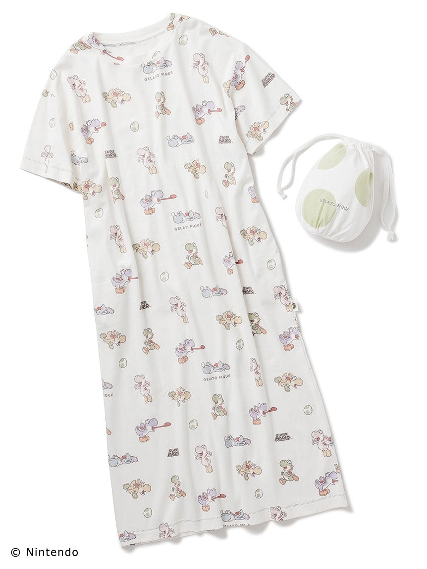 Gelato Pique X Super Mario Yoshi 超级玛丽薄款睡裙
