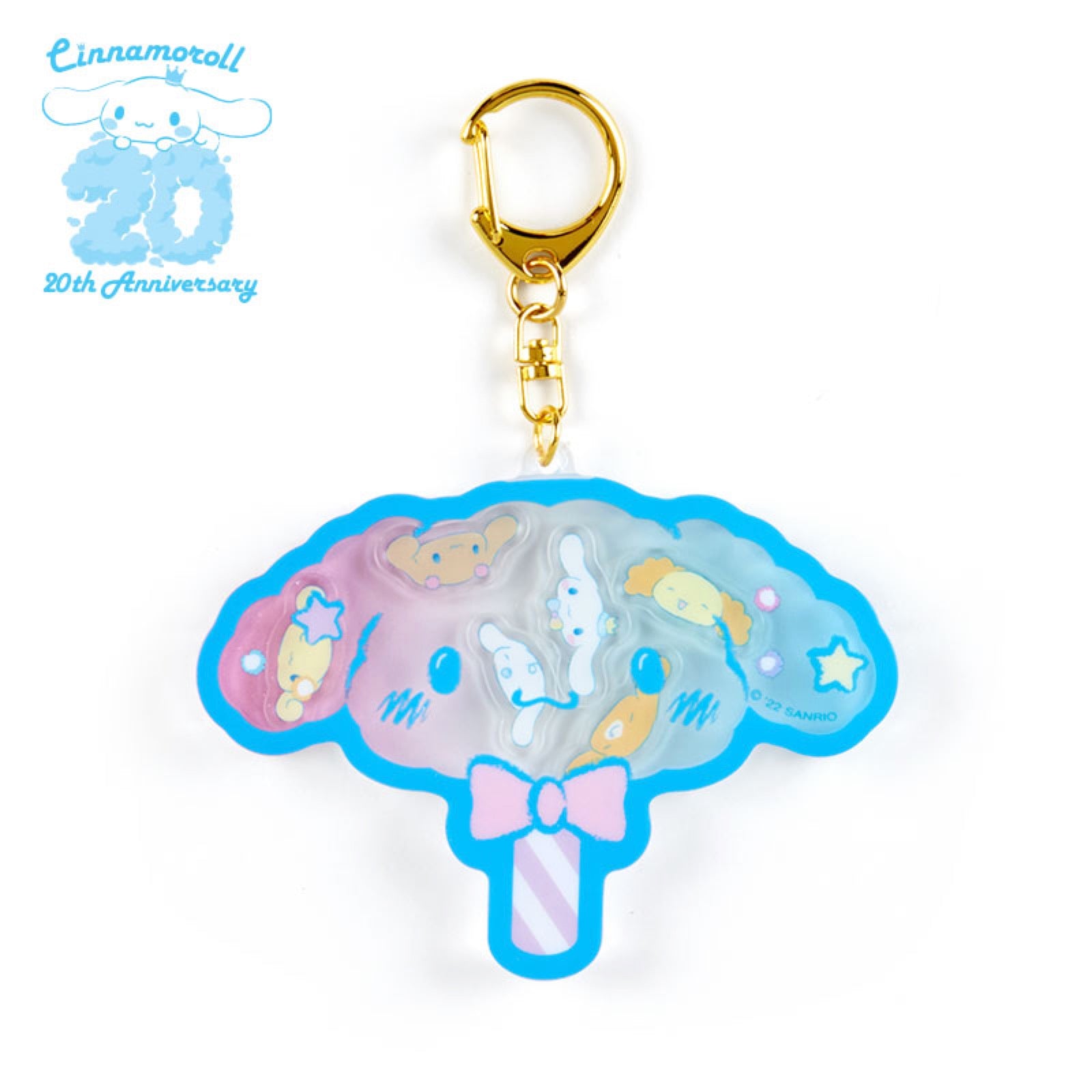 Sanrio三丽鸥玉桂狗20周年流心挂件 棒棒糖