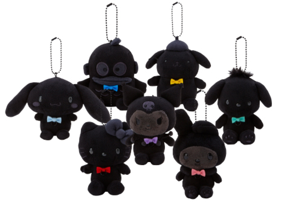 Sanrio三丽鸥快闪店限定黑煤球挂件 库洛米/玉桂狗/美乐蒂