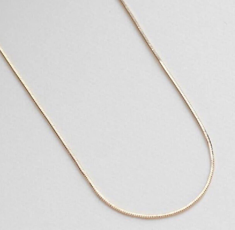 COCOSHNIK K10黄金蛇骨链 43cm