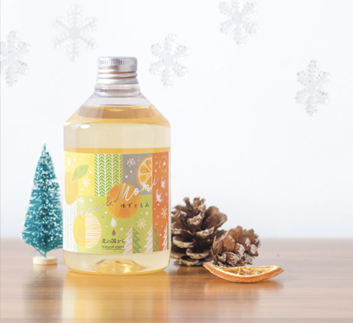 Mama&Kids/Natural Island入浴剂瓶装 300ml 柚子冷杉