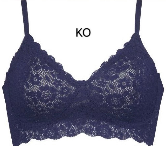 WACOAL华歌尔GOCOCI无钢圈蕾丝款内衣