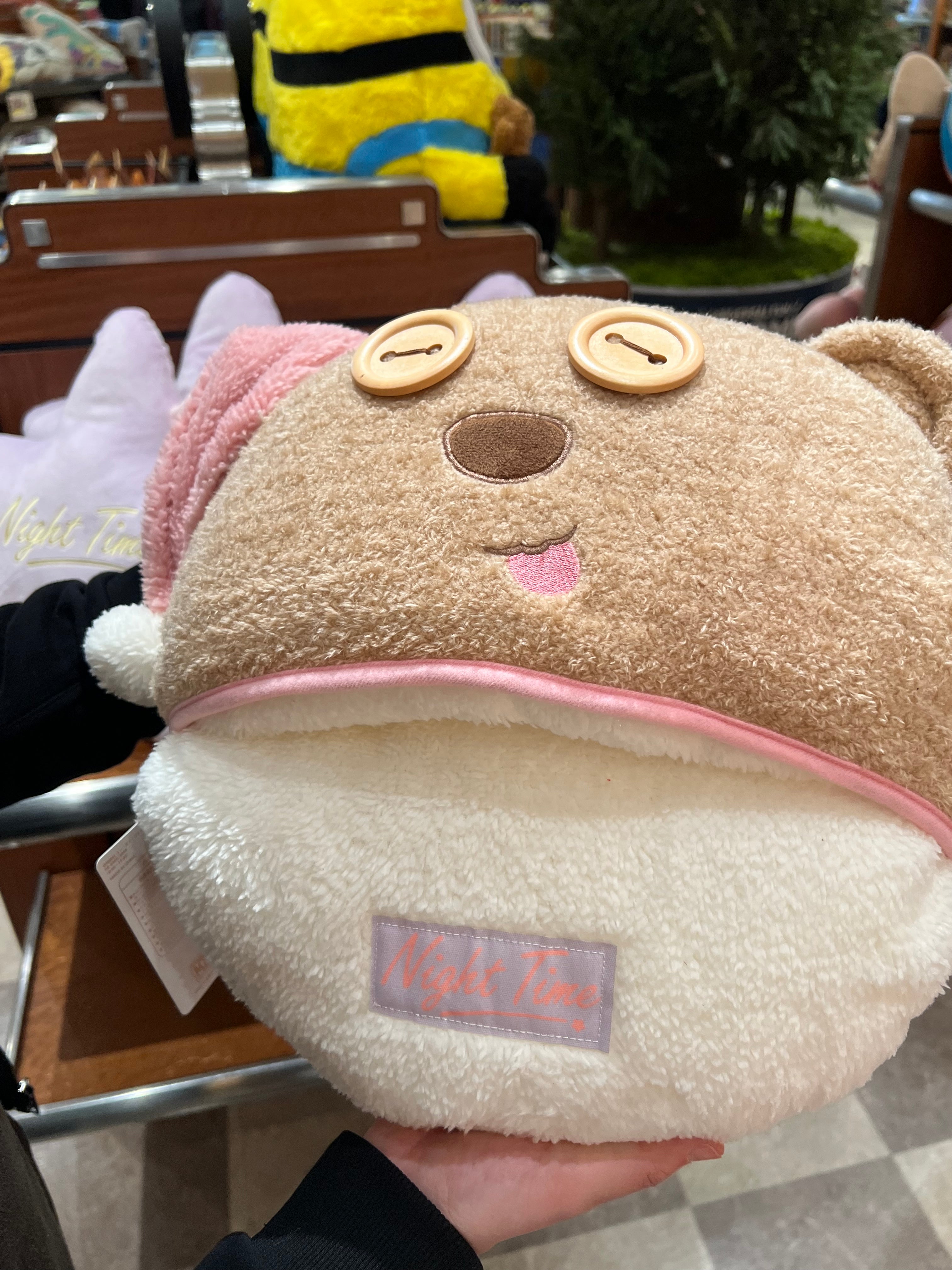 USJ日本环球影城2022冬日限定Tim熊暖脚垫