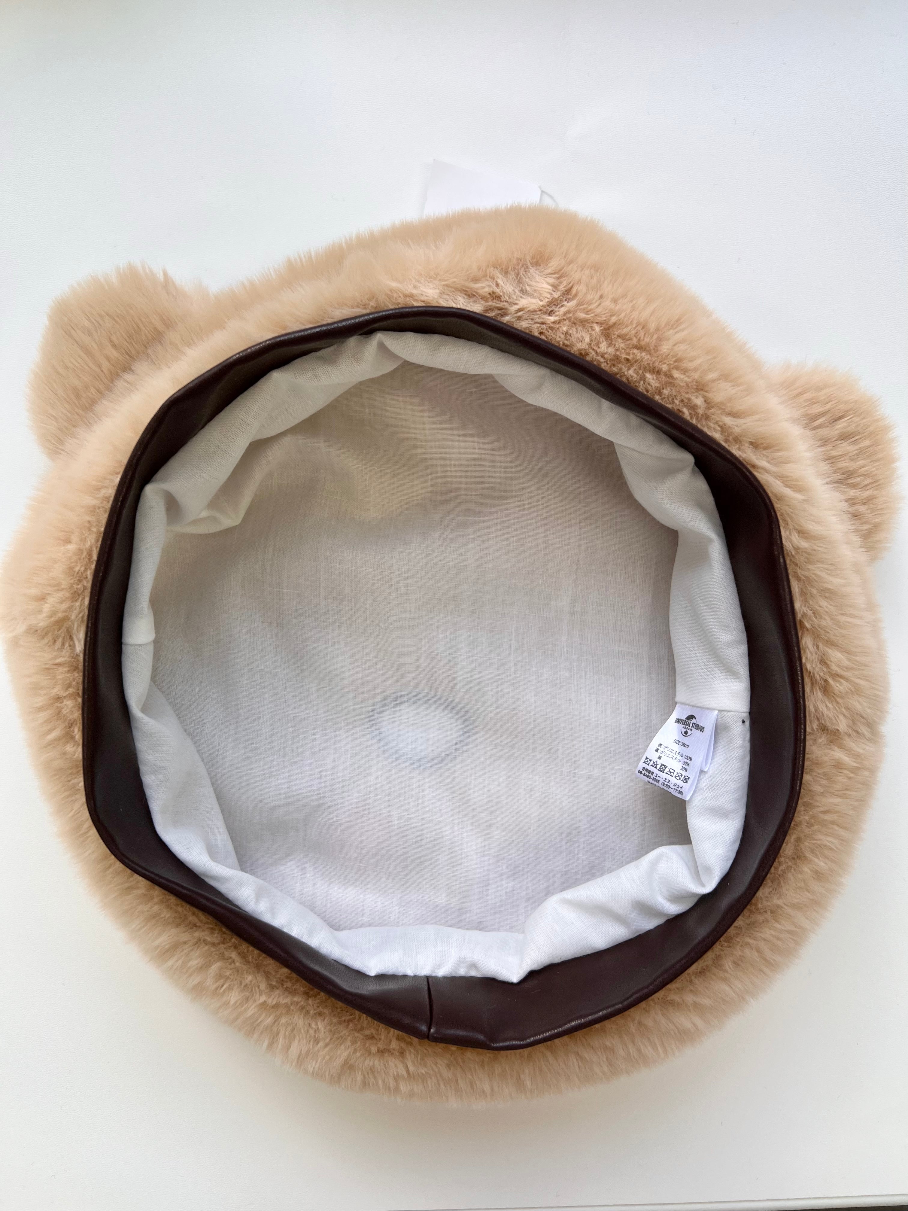 USJ日本环球影城Tim熊毛毛贝雷帽