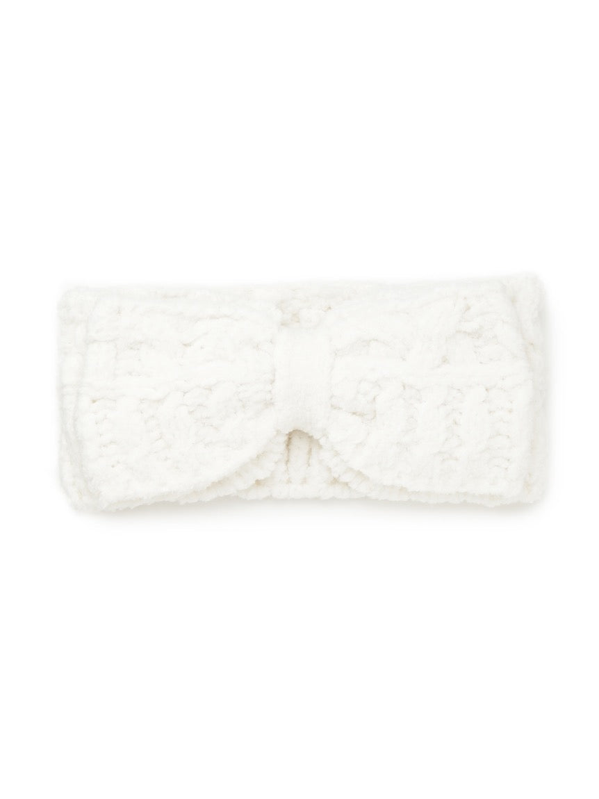 Gelato Pique X PARIYA蛋糕家居服 针织发带 白色