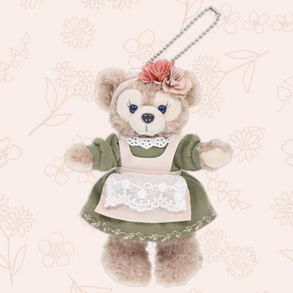 东京迪士尼2023春日限定站姿挂件 雪莉玫