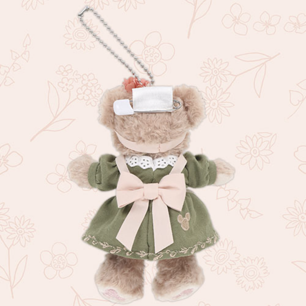 东京迪士尼2023春日限定站姿挂件 雪莉玫