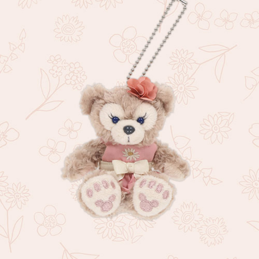 东京迪士尼2023春日限定坐姿挂件 雪莉玫