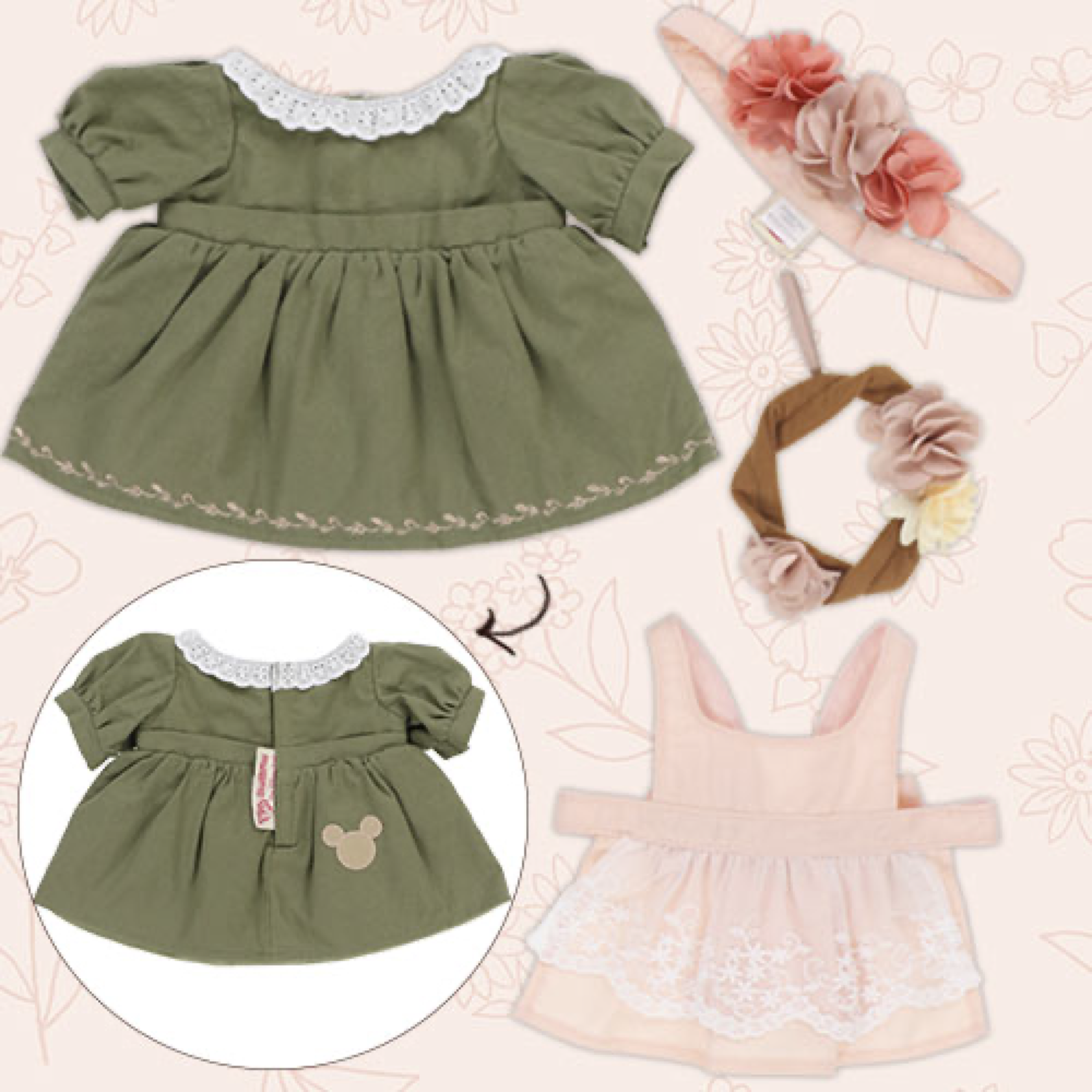 东京迪士尼2023春日限定着替 雪莉玫