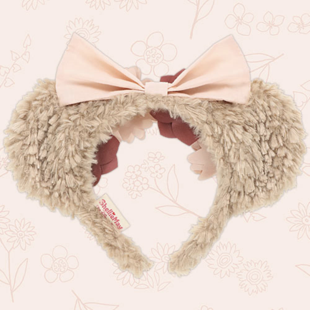 东京迪士尼2023春日限定雪莉玫发箍