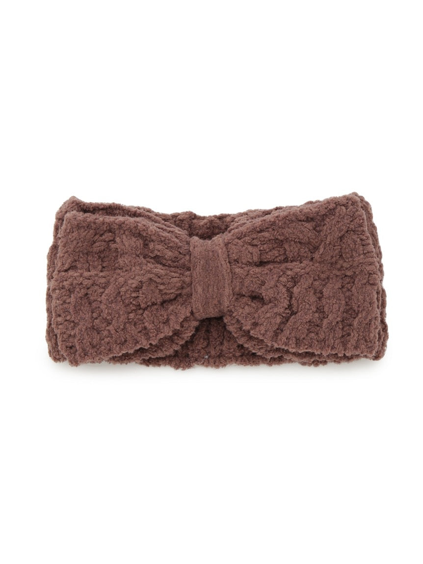 Gelato Pique X PARIYA蛋糕家居服 针织发带 棕色