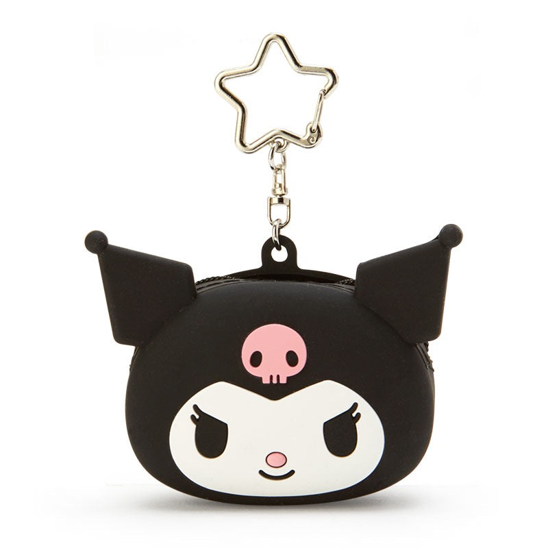 Sanrio三丽鸥库洛米硅胶零钱包耳机包