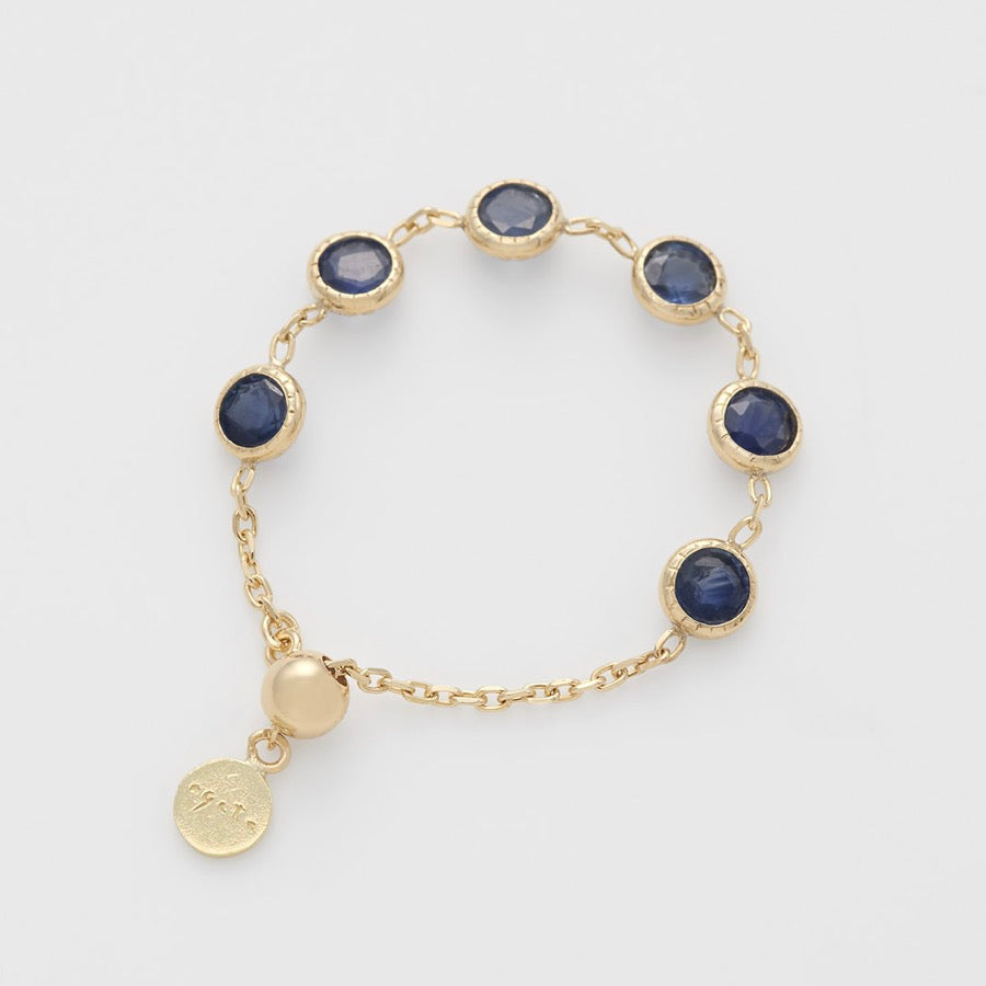 agete梦想成真蓝宝石软戒