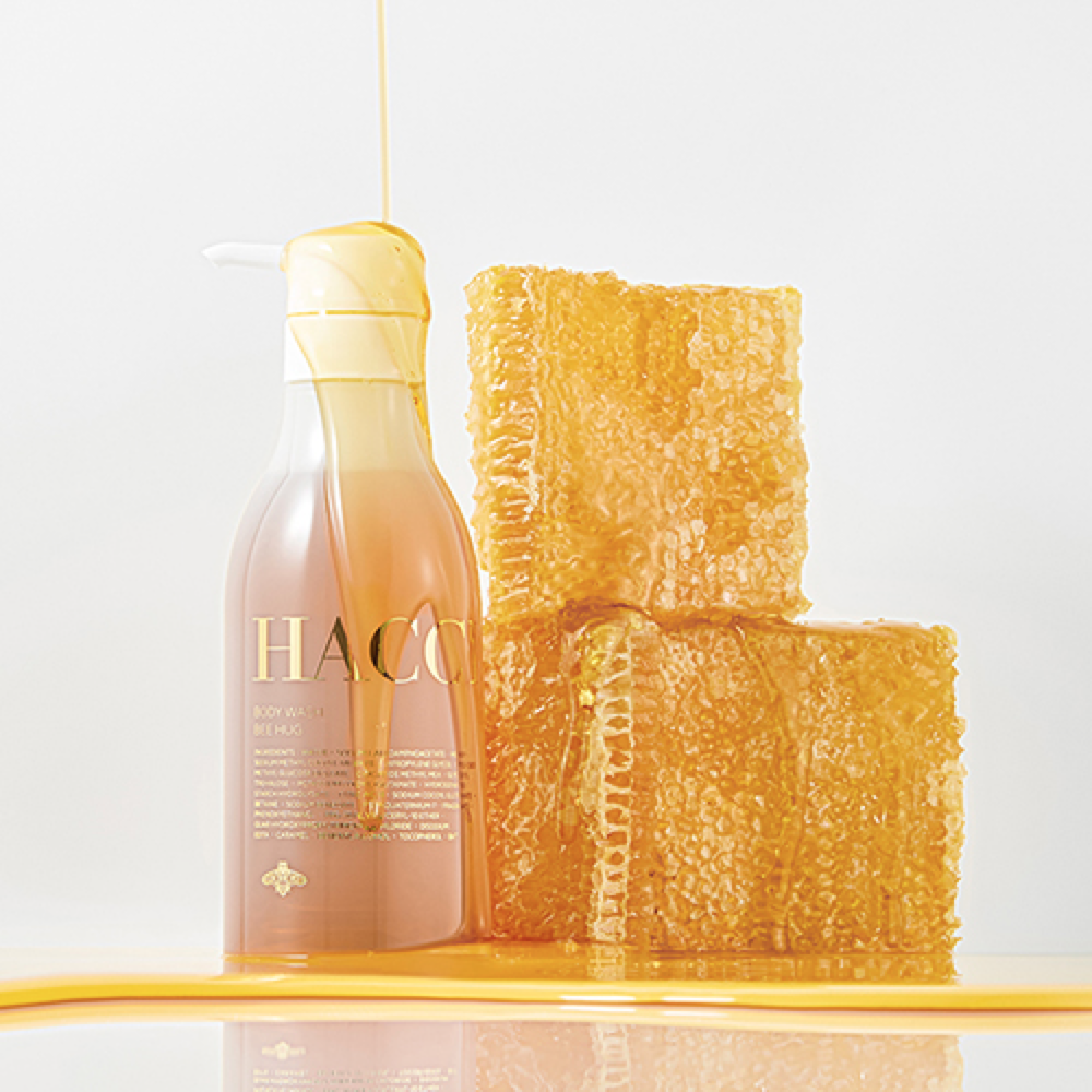 HACCI蜂蜜沐浴露Bee Hug385ml