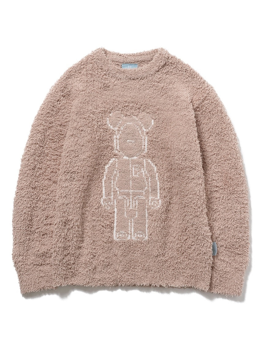 GELATO PIQUE × BE@RBRICK 软绵绵毛绒上衣+长裤 棕