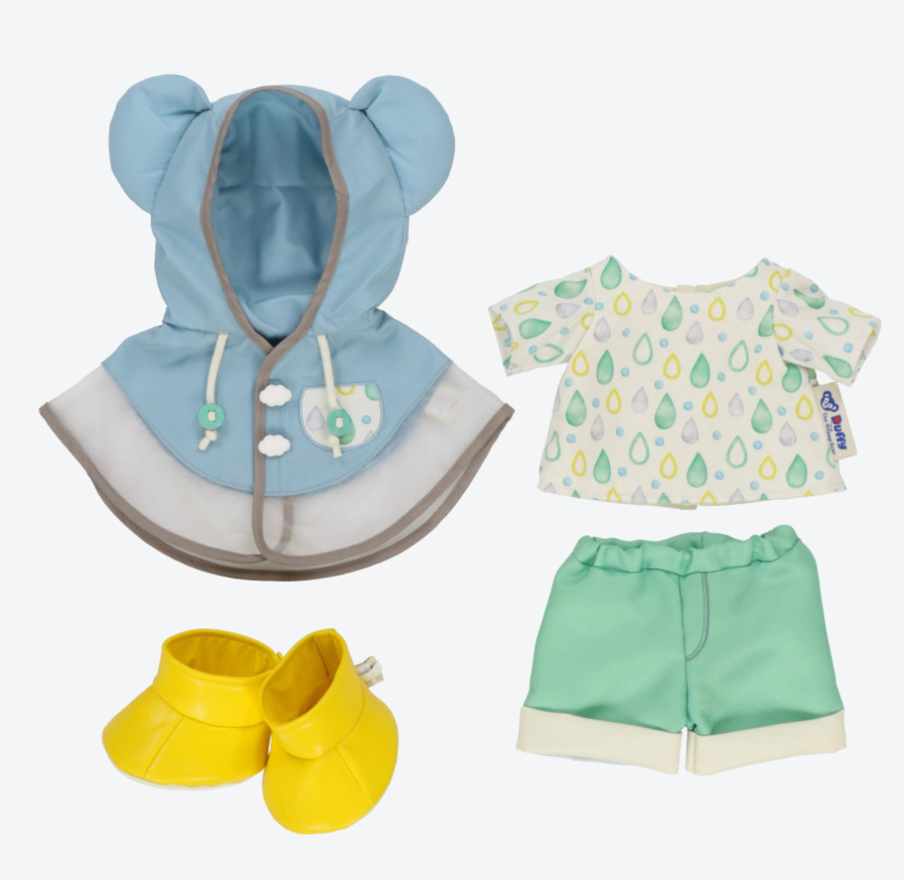 东京迪士尼2022春日限定雨衣着替 达菲