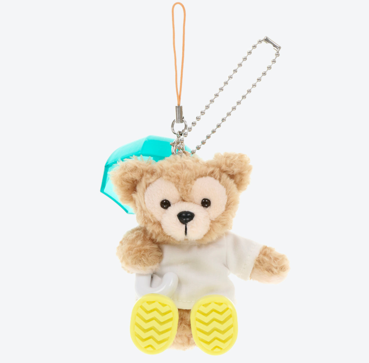 东京迪士尼2022春日限定雨衣坐姿挂件 达菲