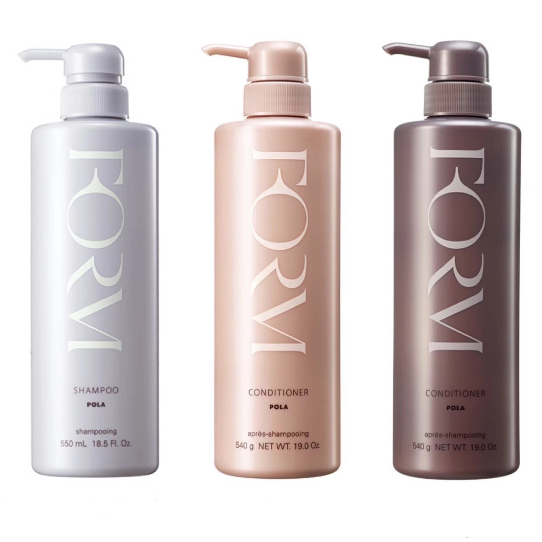 POLA抗糖防脱发无硅洗发水护发素550ml