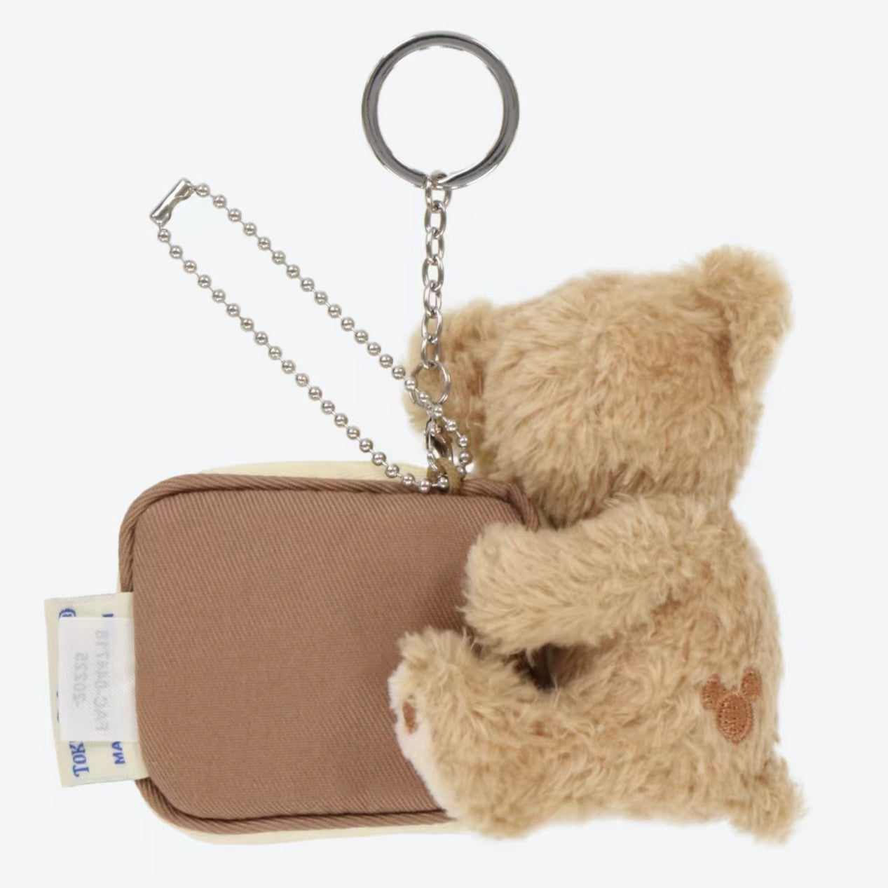 东京迪士尼SAY CHEESE零钱包挂件 达菲