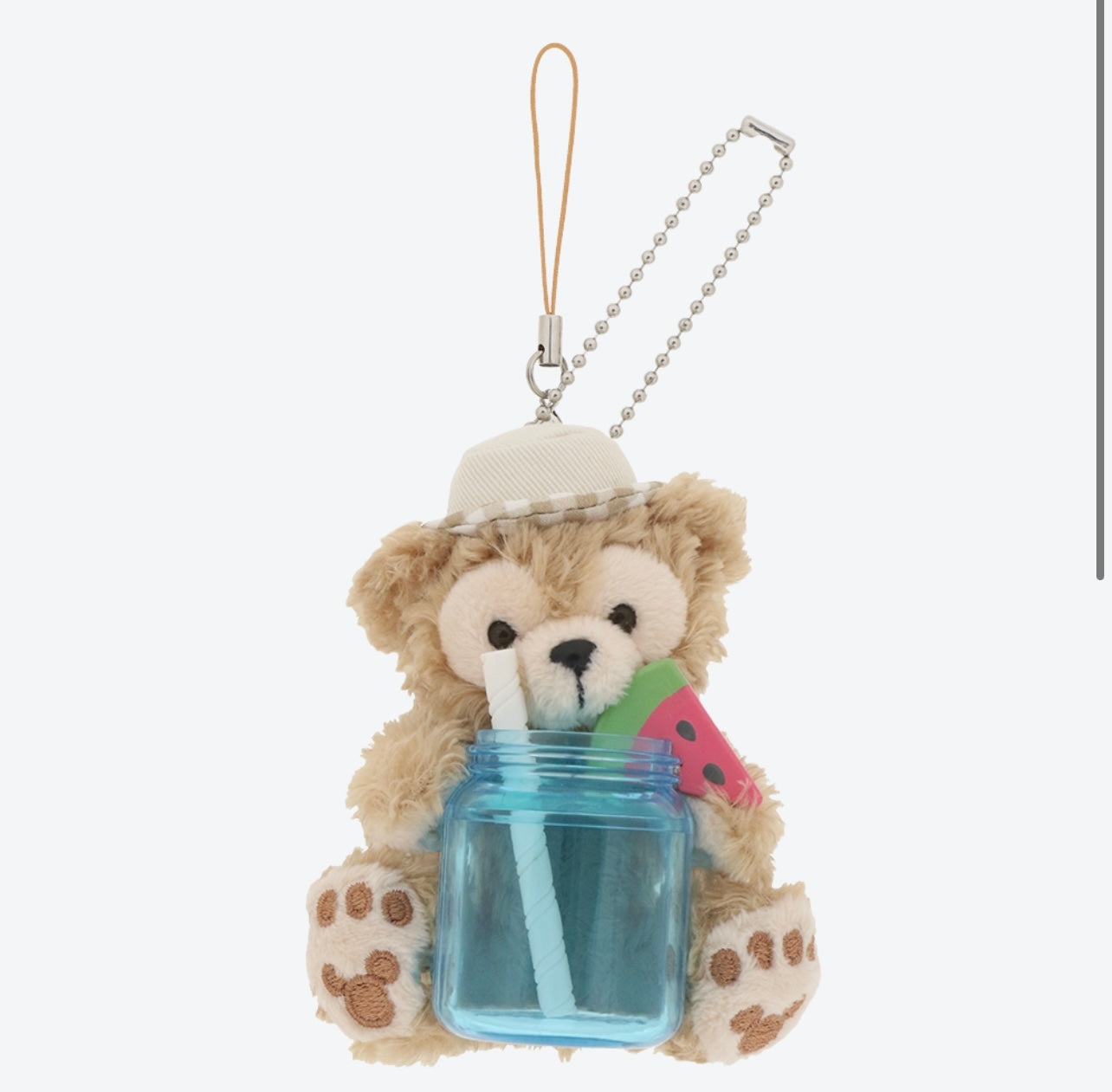 东京迪士尼2022夏日限定坐姿挂件 达菲