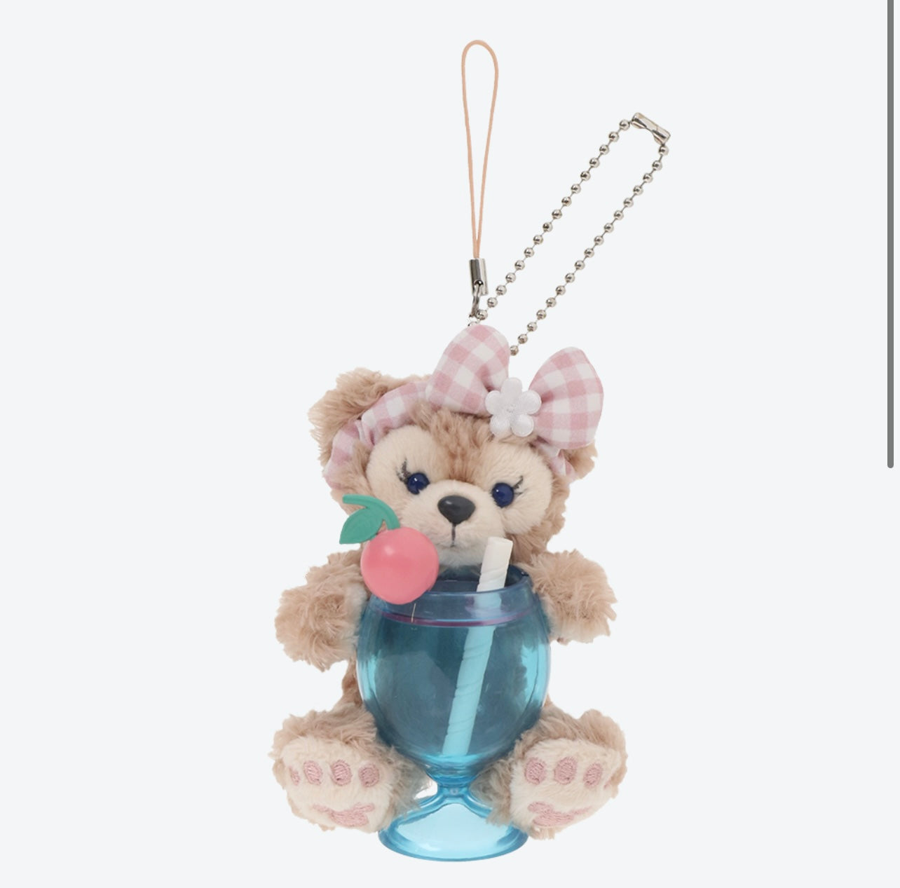 东京迪士尼2022夏日限定坐姿挂件 雪莉玫