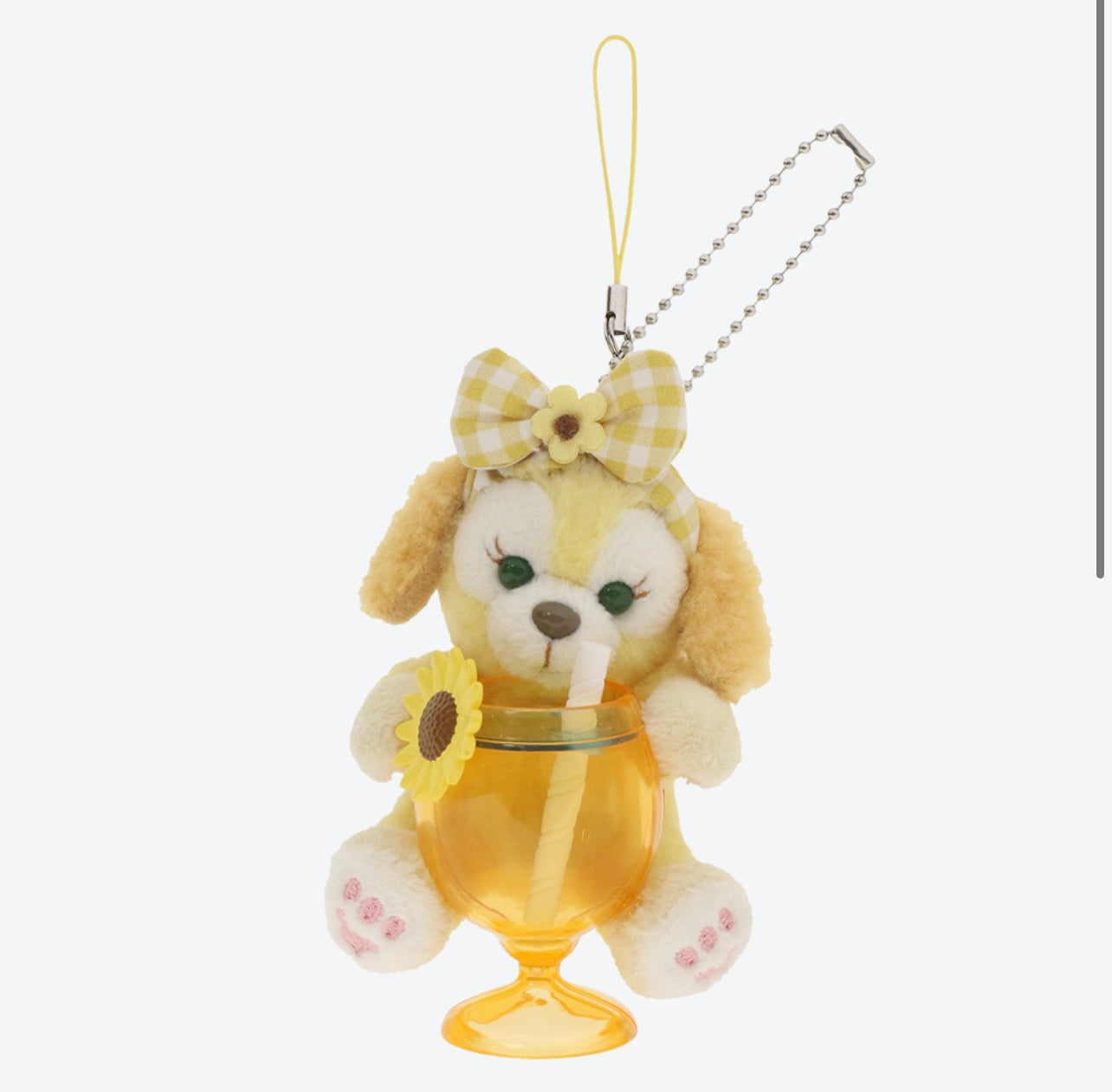 东京迪士尼2022夏日限定坐姿挂件 可琦安饼饼