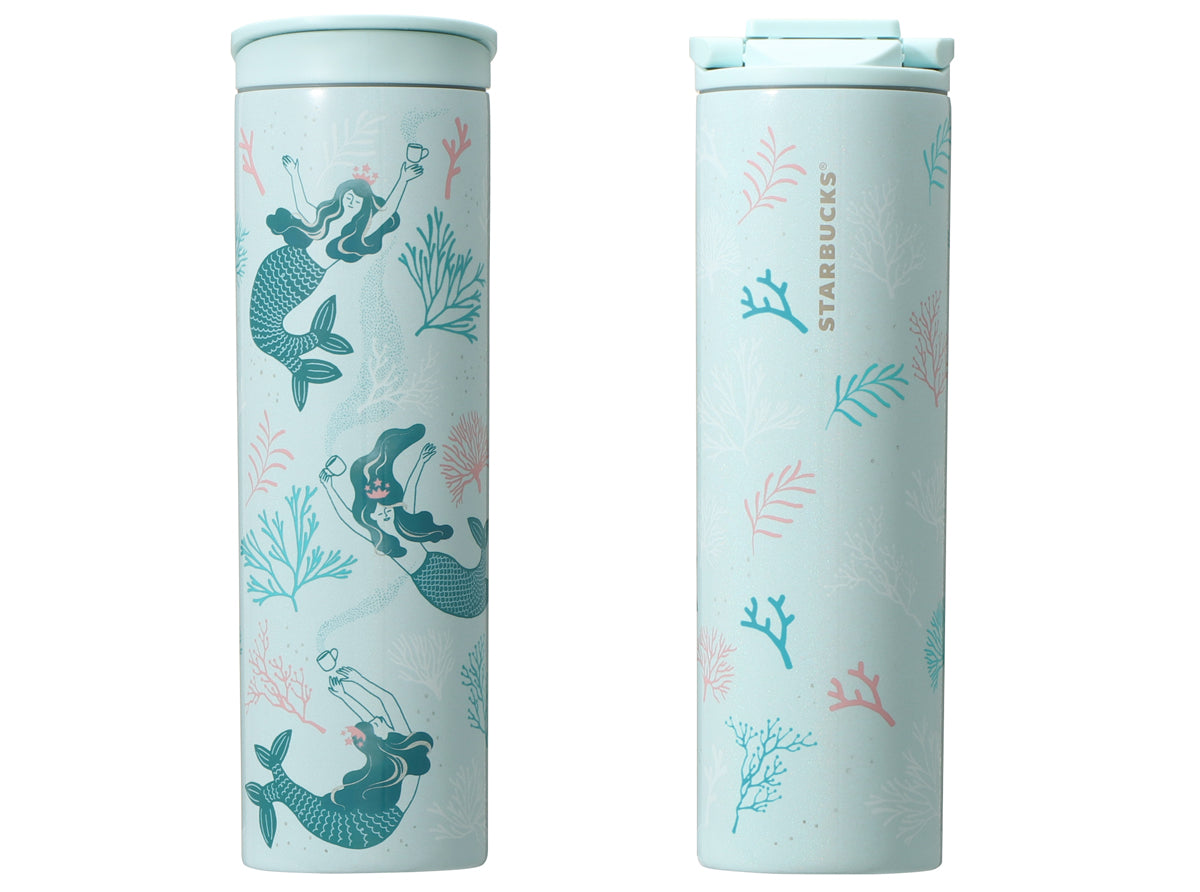 星巴克STARBUCKS日本周年限定人鱼保温杯473ml