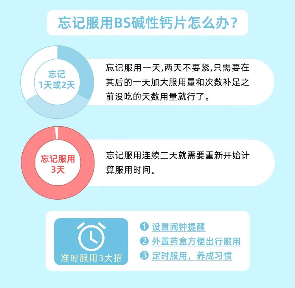 Baby Support林卡尔备孕碱性钙片孕妇叶酸90粒装