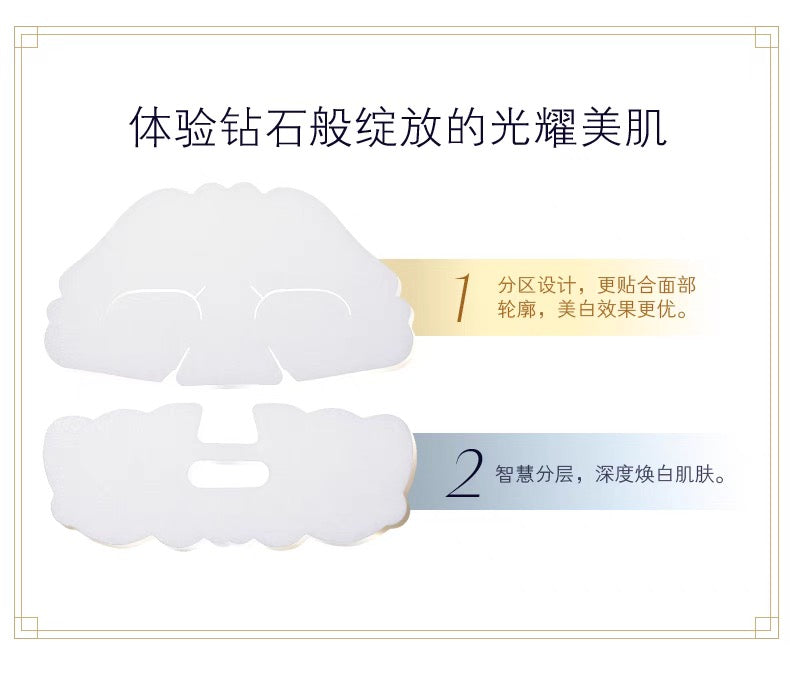 CLE DE PEAU BEAUTE CPB光透白密集奢护面膜6片装