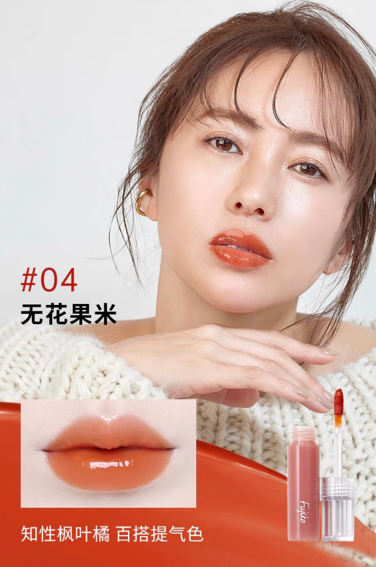 Fujiko镜面持色唇釉 7色选